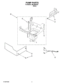 03 - Pump Parts parts for Maytag Ice Machine JIM158XBCX2 from AppliancePartsPros.com