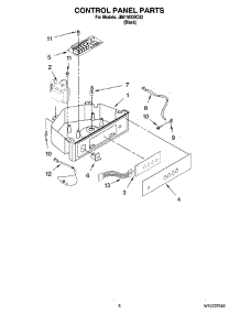 04 - Control Panel Parts parts for Maytag Ice Machine JIM158XBCX2 from AppliancePartsPros.com