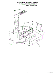 04 - Control Panel Parts parts for Maytag Ice Machine JIM158XBRB1 from AppliancePartsPros.com