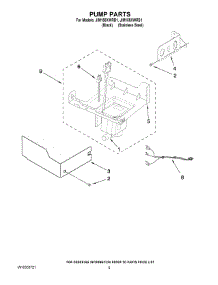 03 - Pump Parts parts for Maytag Ice Machine JIM158XWRS1 from AppliancePartsPros.com