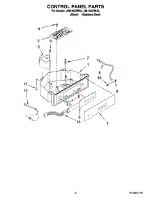 04 - Control Panel Parts parts for Maytag Ice Machine JIM158XBRS2 from AppliancePartsPros.com