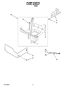 03 - Pump Parts parts for Maytag Ice Machine JIM158XBCX1 from AppliancePartsPros.com
