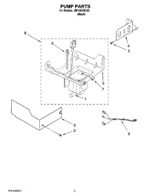 03 - Pump Parts parts for Maytag Ice Machine JIM158XBCX0 from AppliancePartsPros.com