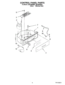 04 - Control Panel Parts parts for Maytag Ice Machine JIM158XBRB0 from AppliancePartsPros.com