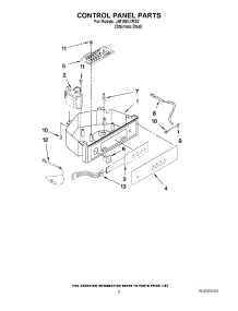 04 - Control Panel Parts parts for Jenn-Air Ice Machine JIM158XXRS0 from AppliancePartsPros.com
