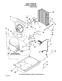 05 - Unit Parts parts for Jenn-Air Ice Machine JIM158XXRS0 from AppliancePartsPros.com