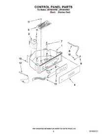 04 - Control Panel Parts parts for Maytag Ice Machine JIM158XWRB1 from AppliancePartsPros.com