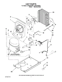 05 - Unit Parts parts for Maytag Ice Machine JIM158XWRS0 from AppliancePartsPros.com