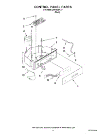 04 - Control Panel Parts parts for Maytag Ice Machine JIM158XBCX3 from AppliancePartsPros.com