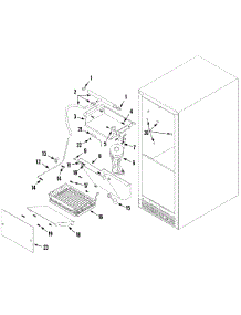 03 - Interior Parts parts for Jenn-Air Ice Machine JIM1550ARB from AppliancePartsPros.com