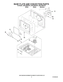 06 - Base Plate And Convection Parts parts for Maytag Microwave JMC9158BCS10 from AppliancePartsPros.com