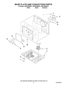 06 - Base Plate And Convection Parts parts for Maytag Microwave JMC9158BAB13 from AppliancePartsPros.com