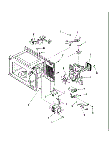 05 - Internal Controls parts for Jenn-Air Microwave JMC5200AAW from AppliancePartsPros.com