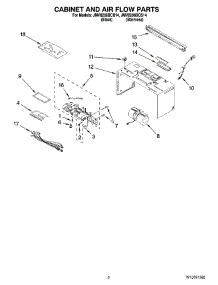 02 - Cabinet And Air Flow Parts parts for Maytag Microwave JMV8208BCS14 from AppliancePartsPros.com