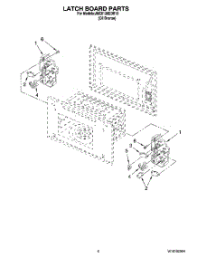 04 - Latch Board Parts parts for Maytag Microwave JMC8130DDR10 from AppliancePartsPros.com