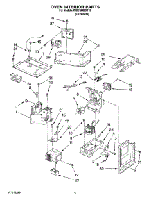 05 - Oven Interior Parts parts for Maytag Microwave JMC8130DDR10 from AppliancePartsPros.com