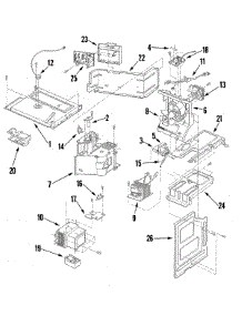 05 - Internal Controls parts for Jenn-Air Microwave JMC8127DDW from AppliancePartsPros.com
