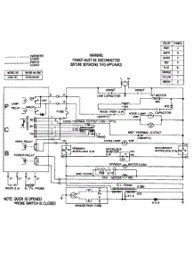 06 - Wiring Information parts for Jenn-Air Microwave M418B from AppliancePartsPros.com