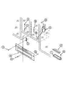 05 - Installation parts for Jenn-Air Microwave M439B0 from AppliancePartsPros.com
