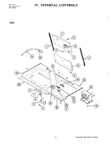 04 - Internal Controls parts for Jenn-Air Microwave M420 from AppliancePartsPros.com