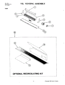 07 - Venting Assembly parts for Jenn-Air Microwave M420 from AppliancePartsPros.com