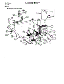 02 - Basic Body-Internal Controls parts for Jenn-Air Microwave M145 from AppliancePartsPros.com
