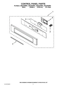 02 - Control Panel Parts parts for Maytag Microwave JMC2430WB01 from AppliancePartsPros.com