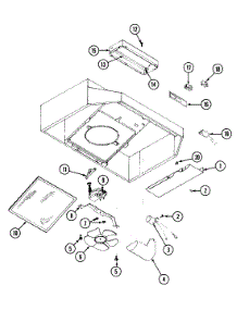 02 - Body & Internal Parts (Series 11) parts for Jenn-Air Hood RH800W from AppliancePartsPros.com