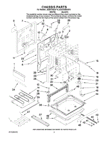 03 - Chassis Parts parts for Maytag Range JES8750BAF16 from AppliancePartsPros.com