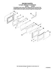 05 - Door Parts parts for Maytag Range JES8750BAF16 from AppliancePartsPros.com