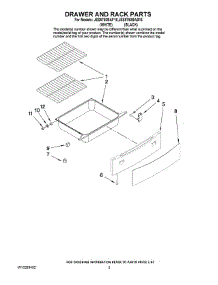04 - Drawer And Rack Parts parts for Maytag Range JES8750BAB16 from AppliancePartsPros.com