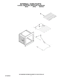 05 - Internal Oven Parts parts for Maytag Range JES9750CAB00 from AppliancePartsPros.com