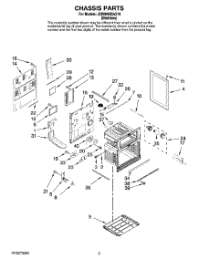 03 - Chassis Parts parts for Maytag Range JER8895BAS10 from AppliancePartsPros.com