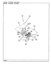 07 - Top Assembly parts for Jenn-Air Range SCE4320B from AppliancePartsPros.com