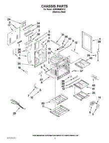 04 - Chassis Parts parts for Maytag Range JGR8895BDS12 from AppliancePartsPros.com