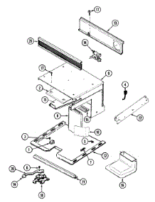08 - Internal Controls parts for Jenn-Air Oven WMG3020W from AppliancePartsPros.com