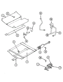 06 - Gas Controls parts for Jenn-Air Oven WMG3020W from AppliancePartsPros.com