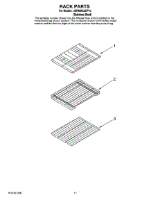 07 - Rack Parts, Optional Parts (Not Included) parts for Maytag Range JGR8890ADP14 from AppliancePartsPros.com
