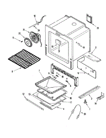 06 - Oven / Base parts for Jenn-Air Range JGS8860BDP from AppliancePartsPros.com