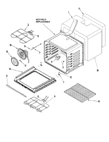02 - Cavity parts for Jenn-Air Range JDR8880RDS from AppliancePartsPros.com