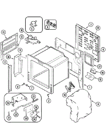 02 - Body parts for Jenn-Air Range JDS9860AAW from AppliancePartsPros.com