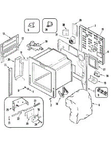 02 - Body parts for Jenn-Air Range JDS9861AAP from AppliancePartsPros.com