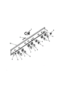 02 - Control Panel parts for Jenn-Air Range PRG3610NP from AppliancePartsPros.com