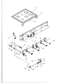 07 - Top / Burner Valves parts for Jenn-Air Range PRG3610LP from AppliancePartsPros.com