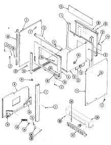 03 - Body parts for Jenn-Air Range SCE4340W-C from AppliancePartsPros.com