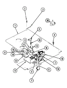 07 - Internal Controls parts for Jenn-Air Range SCE4340W-C from AppliancePartsPros.com