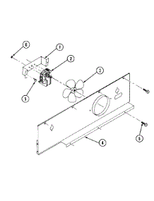 02 - Blower Motor (Cooling) parts for Jenn-Air Range SCE4340W-C from AppliancePartsPros.com
