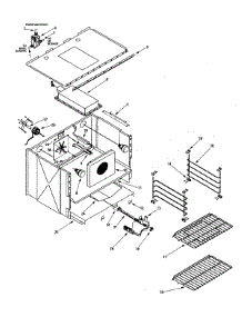 06 - Oven Assembly (Large) parts for Jenn-Air Range PRG4810LP from AppliancePartsPros.com
