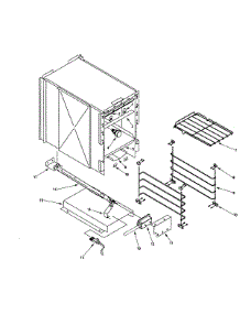 07 - Oven Assembly (Small) parts for Jenn-Air Range PRG4810LP from AppliancePartsPros.com