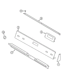 04 - Control Panel parts for Jenn-Air Range SVD48600WC from AppliancePartsPros.com